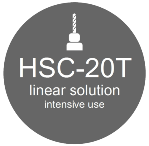 Fresatrici Dentali HSC-20T soluzione lineare per uso intensivo